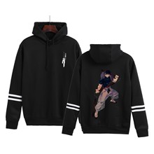 hoodie 春秋新款跨境男卫衣咒术回战动漫卫衣宽松休闲连帽衫anime