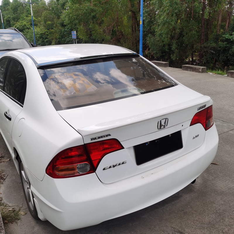 Suitable for 2006-2011 Honda Civic Rear Wing Top Wing Eighth Generation Civic Civic Modified Special Spoiler