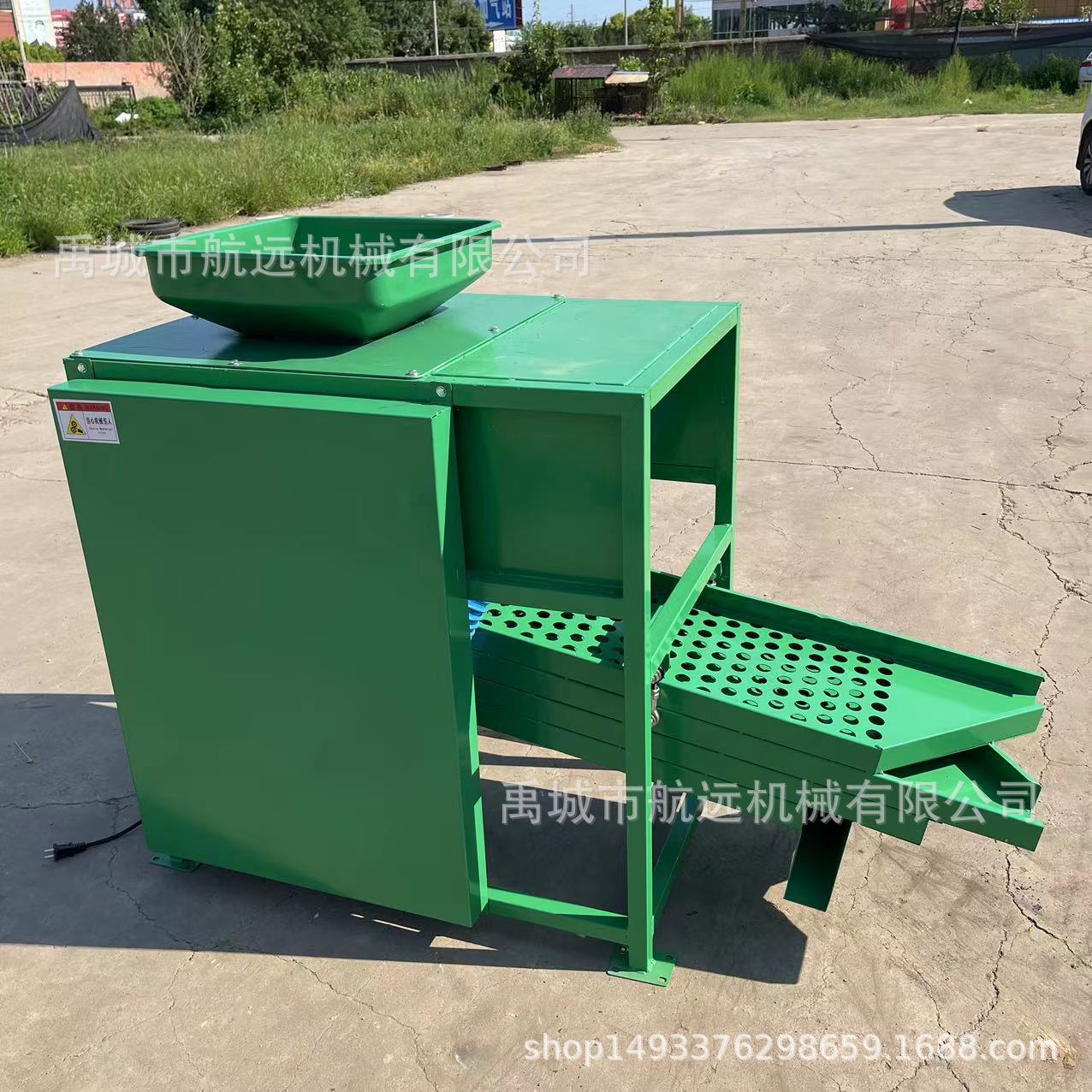 家用电动的大蒜分瓣筛选一体机 大功率电机三级过滤的蒜瓣分选机