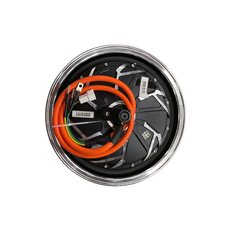 QSMOTOR 13 pulgadas 3 generación 3000W40H cilindro de cilindro 18 ejes 48V-96V motor electromotriz image 6