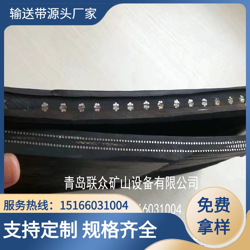 供应输送带延吉输煤皮带 给煤机设计安装指导 阻燃输送带