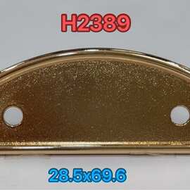 DIY饰品 箱包五金配件 黄铜配件 半圆吊片