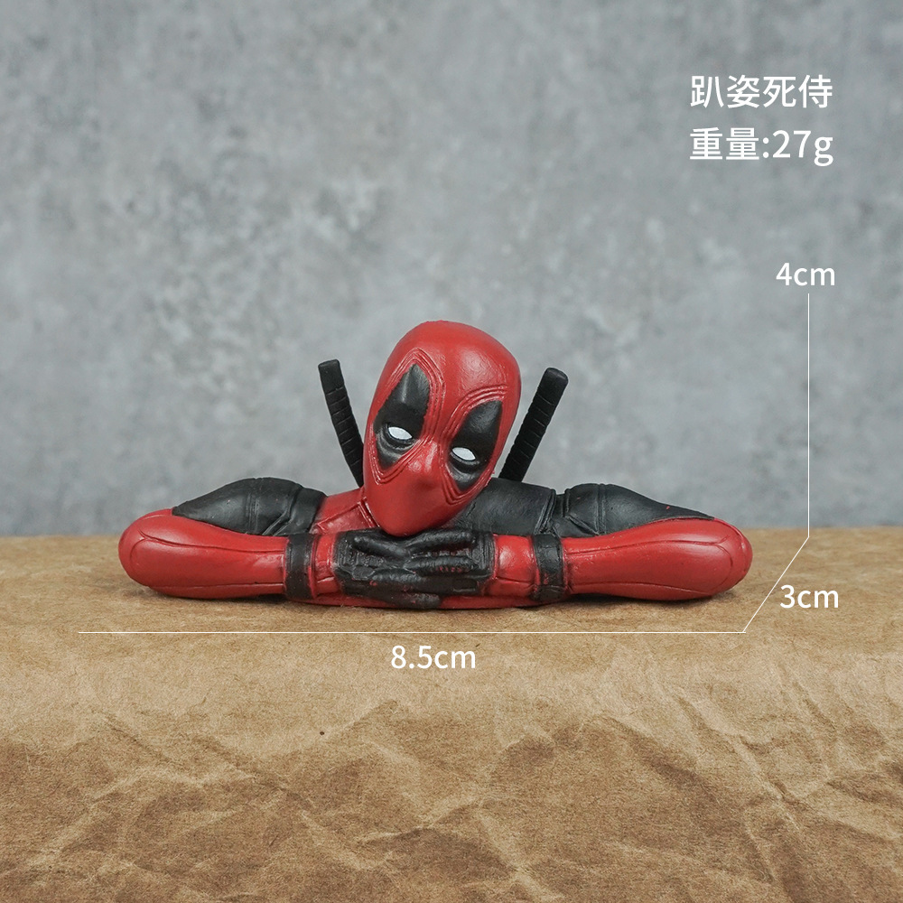 Modelo de figura de Deadpool transfronterizo