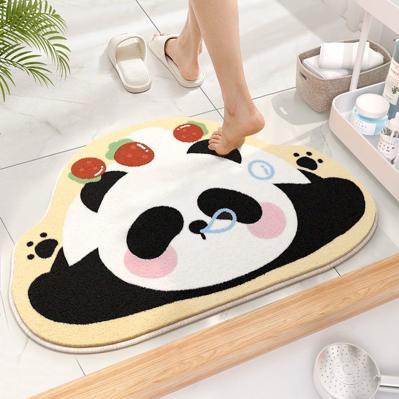 파파 딸기 잠자는 팬더 - 모조 캐시미어