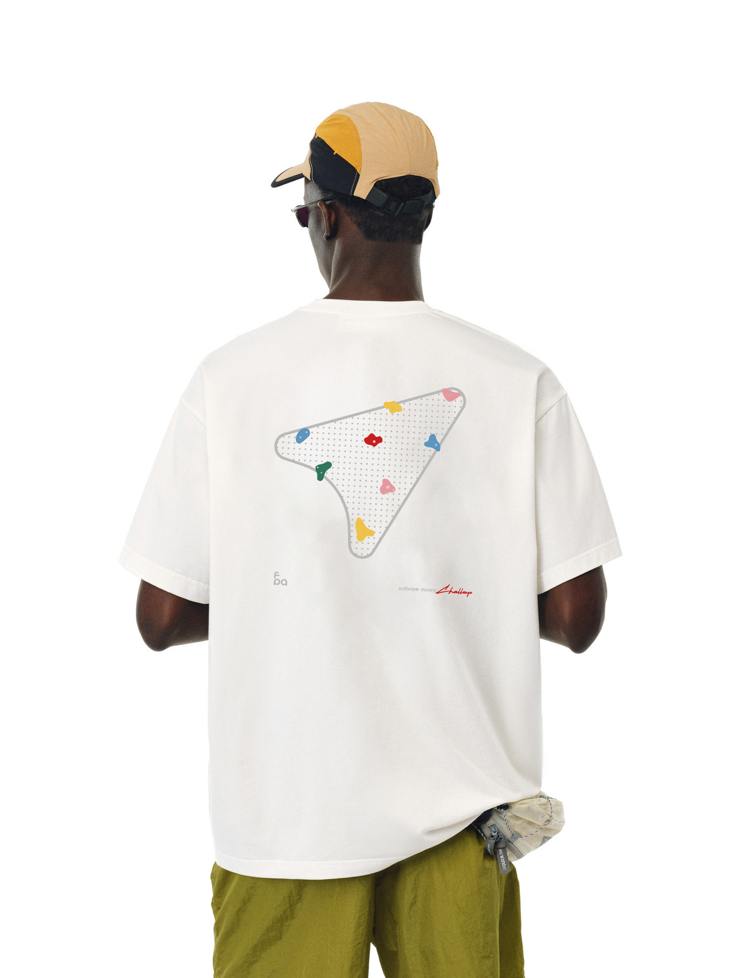 Fba Pure Cotton 7A Antibacterial Outdoor Sports Half-Sleeve T-Shirt, National Trend Round Neck Loose Couple's Outfit, Summer Pure Cotton Short-Sleeve