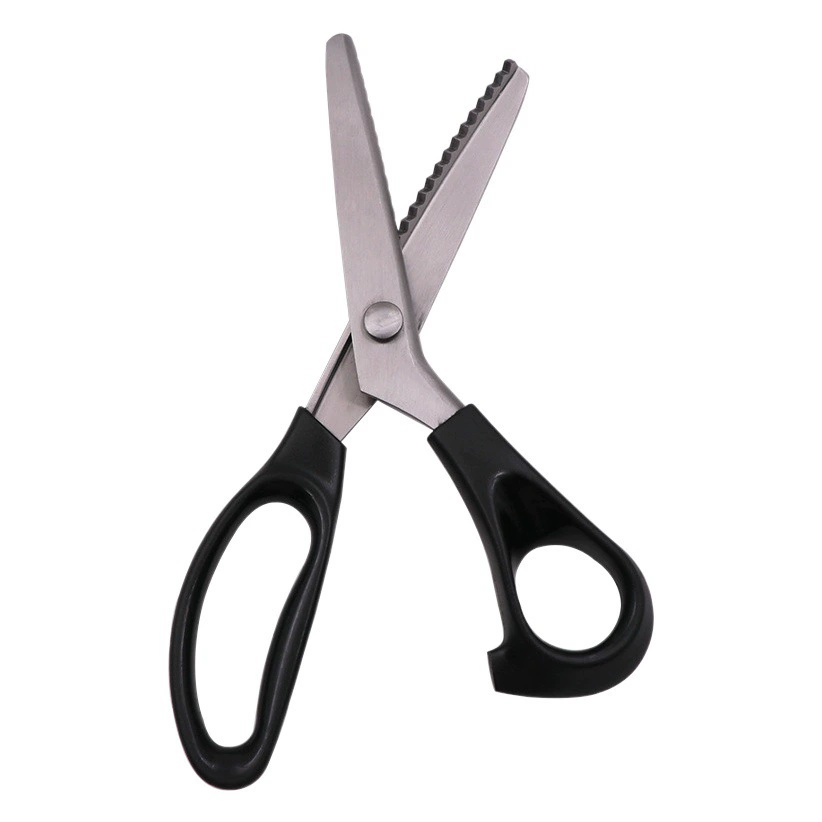 Кружевные ножницы Зубы собаки Ножницы ручной работы Ножницы для зубов из нержавеющей стали Зубчатые ножницы Кружевные ножницы Ножницы с дуговой волной Ножницы Портновские ножницы