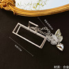 Big crab pin from pearl, hairgrip, elegant hair accessory for bath, shark, hairpins, South Korea, simple and elegant design