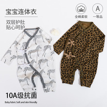 跨境批发婴儿连体衣新生儿爬服夏季薄款哈衣婴幼儿衣服宝宝包屁衣