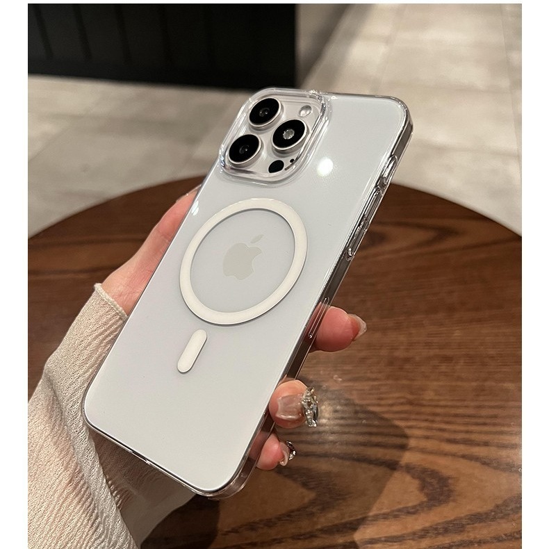 Pc ultrafino magnético Apple 16promax anticaída ip16/15promax funda para teléfono móvil IP14/13/12P