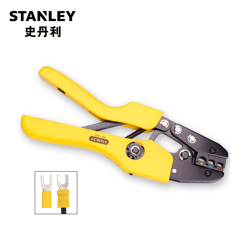Stanley Stanley 84-844-22 Serie A pinzas de crimpado de terminales aislados 0.5-6mm2