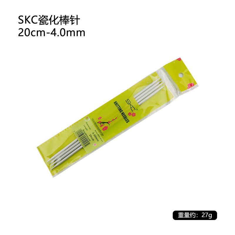 Cross-border SKC suéter aguja palo de porcelana DIY tejido a mano bufanda traje herramientas al por mayor 2,0-6,0mm