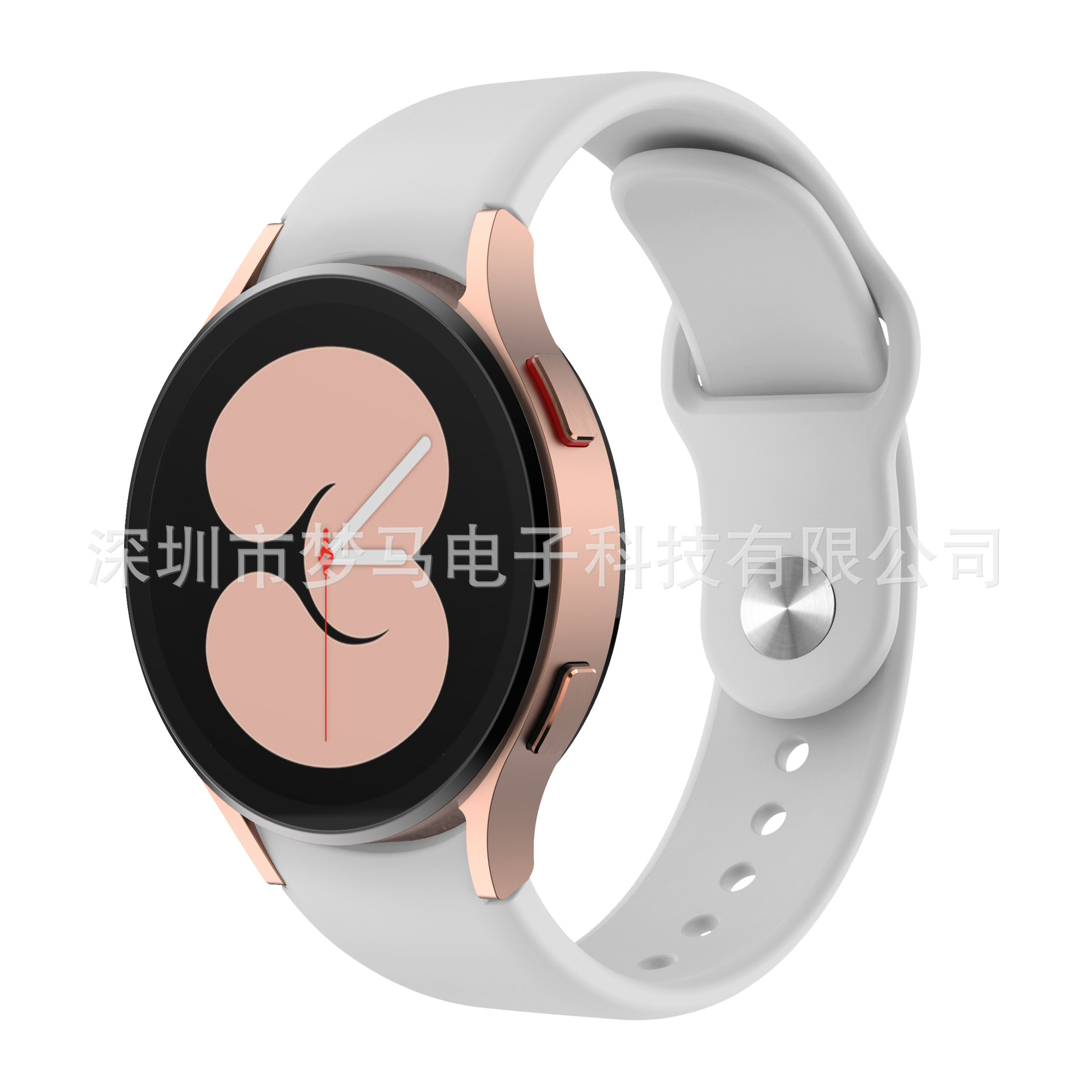 Correa de silicona con hebilla inversa para Samsung Galaxy Watch7, compatible con Watch56classic, correa con hebilla Nike