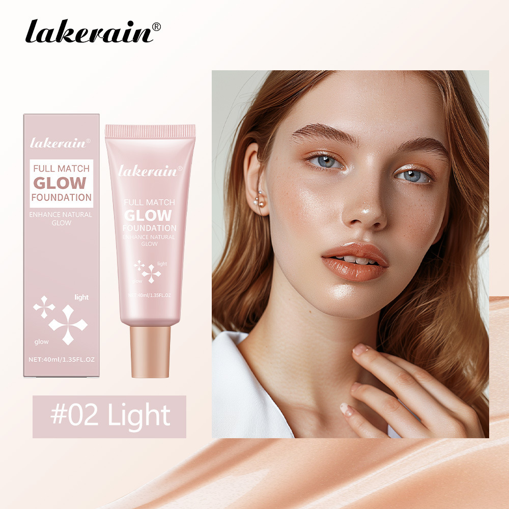 Cross-border Lakerain Luminous Foundation Is Clear Moisturizing, Provides Natural Coverage, Long-lasting, Not Easy To_voghion.com