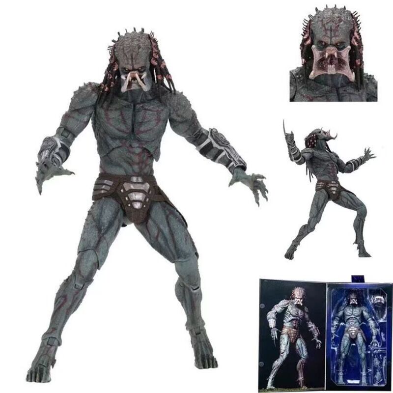 Neca Alien Ultimate Iron Blood 2018 Predator 12inch Action Figure Model Hand Ornament