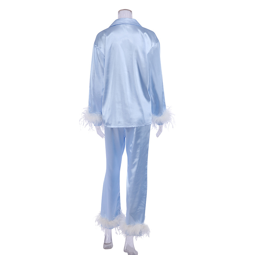 Solid Color Breastfeeding Breathable Pajamas display picture 15