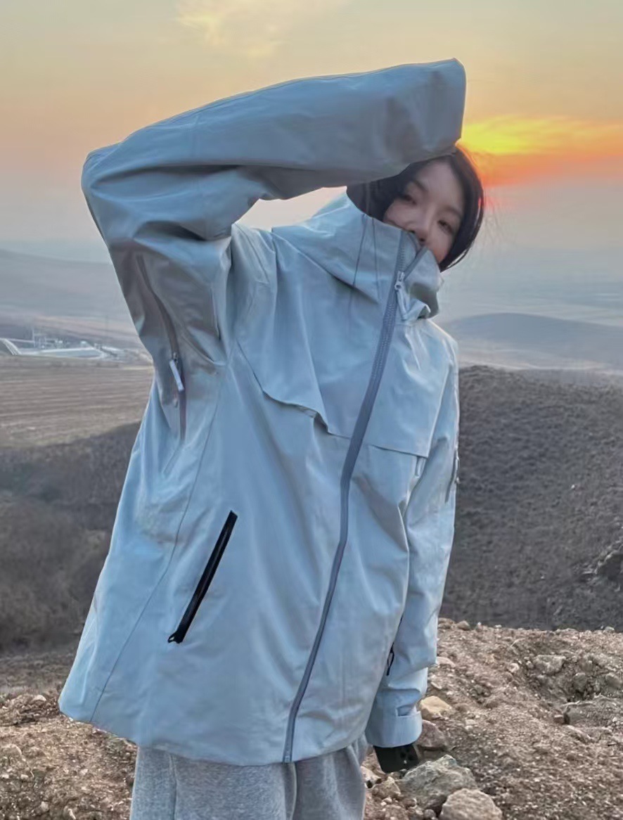 Bird 's Home Selection Grand Macai plumón chaqueta hombre y mujer impermeable a prueba de viento sombrero de montaña al aire libre desmontable explosión