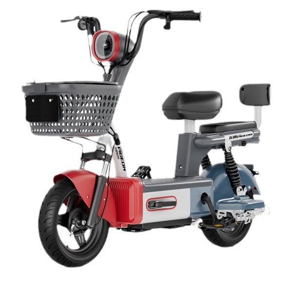 Pigeón volante coche eléctrico para mujeres pequeñas nuevas ayudas estándar nacional mini bicicletas eléctricas de litio de dos ruedas nuevas
