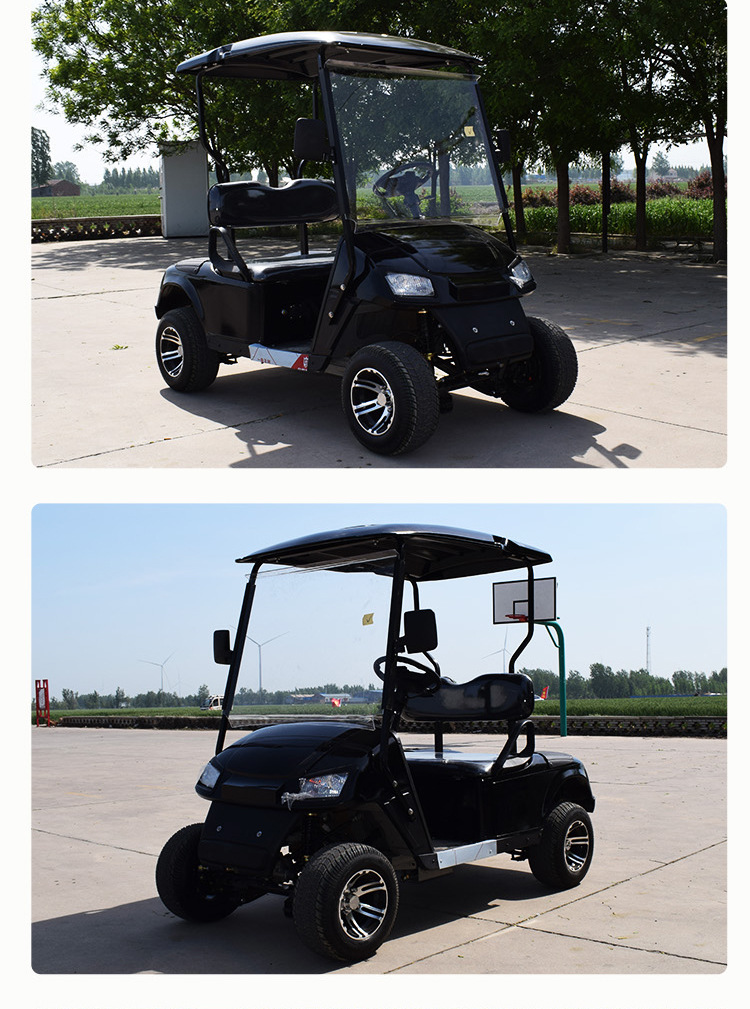 Golf Cart Tourist Attractions Tourist Hotel Shutter 2-seat Homestay Self-driving Ferry Electric Sightseeing Car