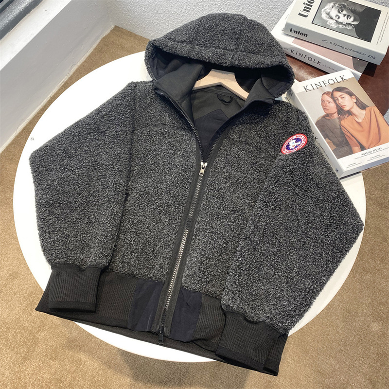 In stock Women's New lamb wool thickened warm coat hooded teddy bear top women's fur coat