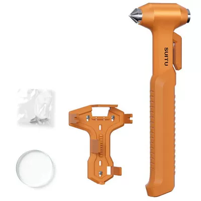 Glass Breaker, Car-Mounted Self-Defense Hammer, Qəza çəkici