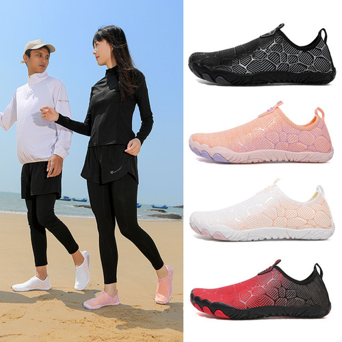 Cross-border new outdoor river-tracing shoes, cycling, fishing, amphibious wading shoes, anti-cut and anti-stab shoes, water shoes for playing in the sea