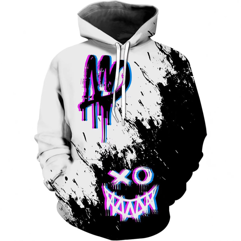 Wangstar Men's Graphic Hoodie Pullover Cool Designer Men's Hoodie, Suitable for the Z Generation