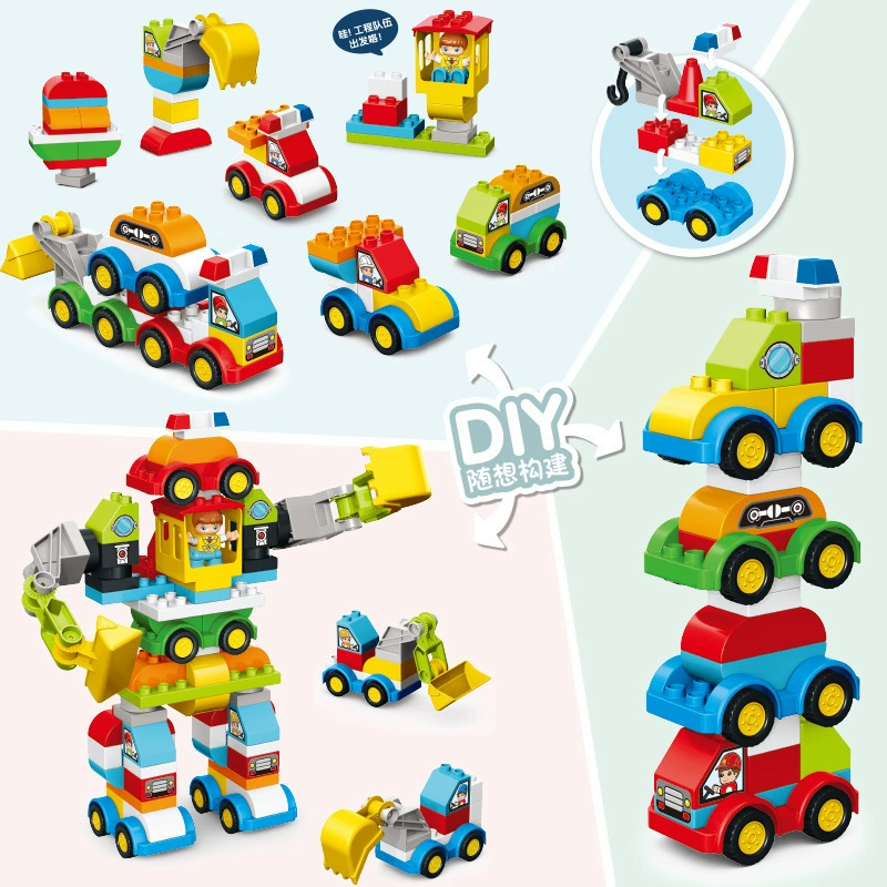 Переводчик Lego, variable toy car, constructor, robot, smart toy, children's clothes, early education