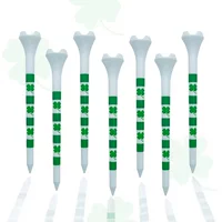 Golf Ball Golf 83mm Пластиковые шарики tee креативный четырехлистный шаблон шарика гольф аксессуары трансграничные горячие продажи