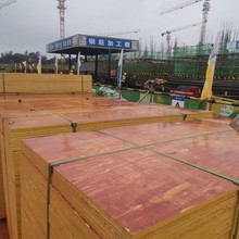 建筑模板工地摸板厂中南神箭批发三六尺木胶板重量轻周转多