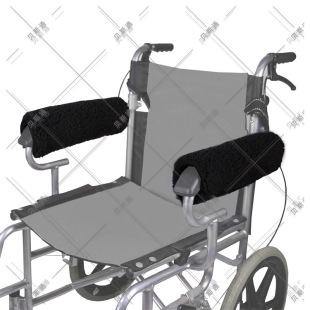 Cross-border Amazon spot autumn and winter office chair armrest pad removable wheelchair armrest accessories 2 sets