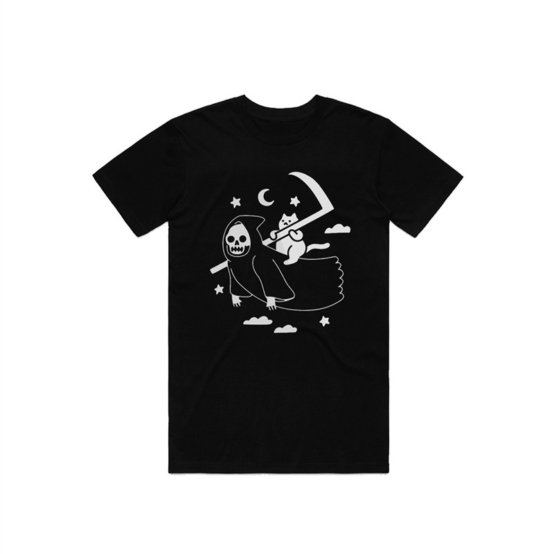 2025 New Original Cat Meow Time Bintage High Street Oversize Couple Pink T-Shirt 2025 New Original Cat Meow Time Bintage High Street Oversize Couple Pink T-Shirt