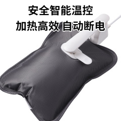网红爆款充电暖水袋暖宝宝暖手宝毛绒女生敷肚子电热水袋冬季礼品