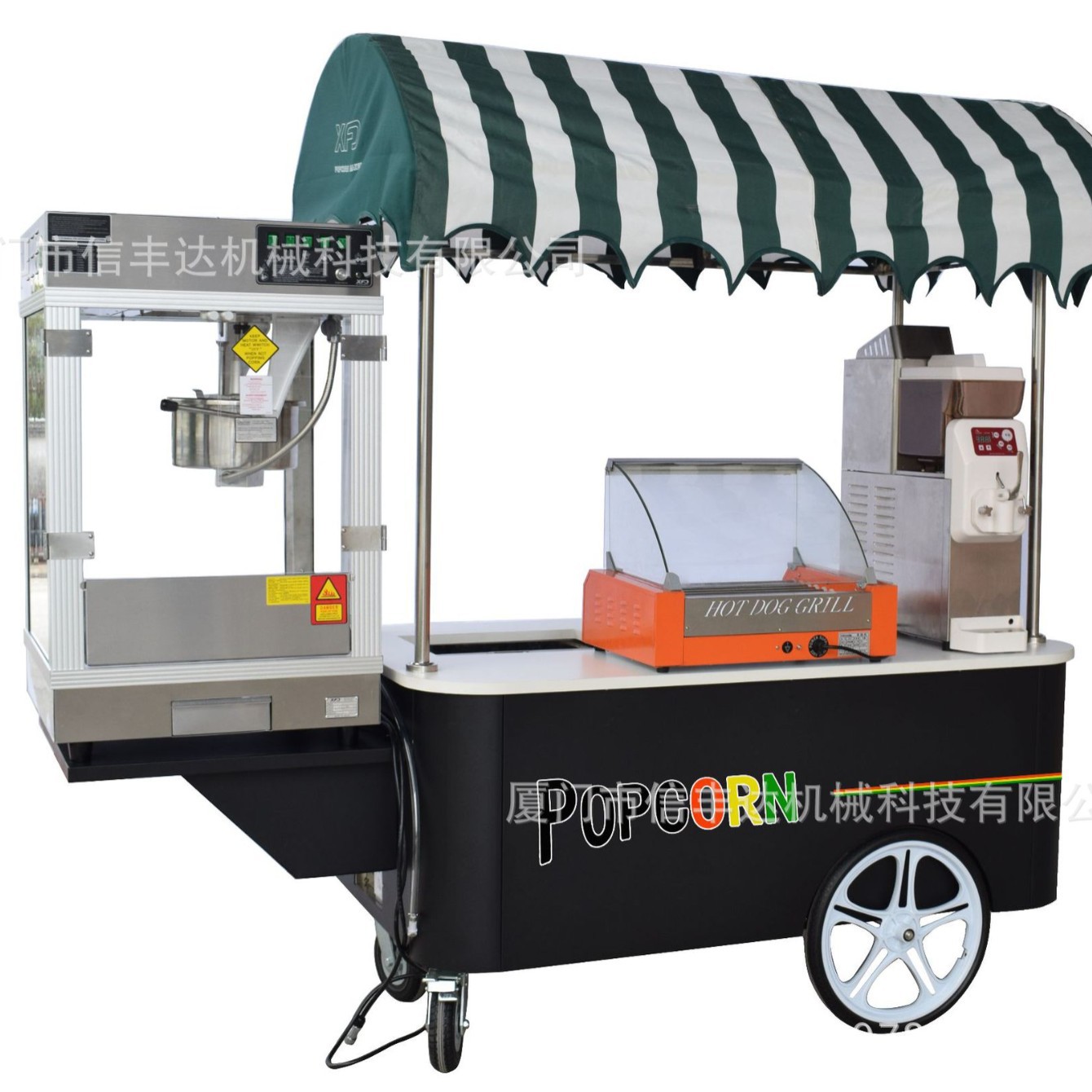 爆米花机花车，多功能大花车，新款花车