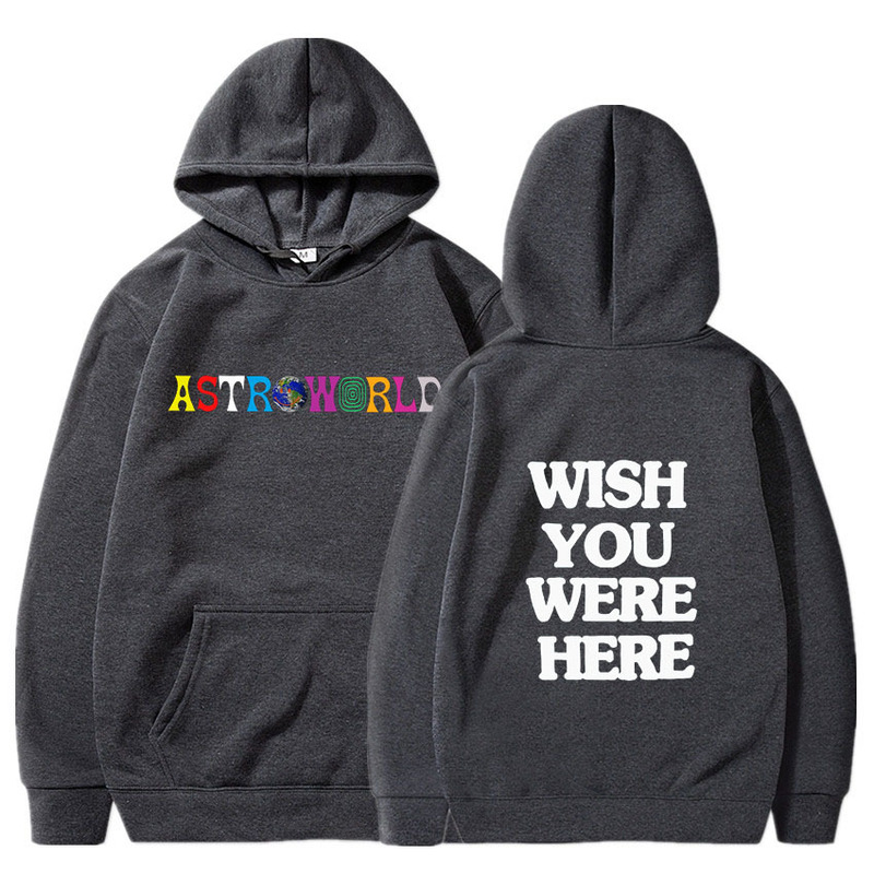 Cross-Border European and American Aliexpress In-Stock Astroworld Hoodie Sweatshirt Printed Unisex Hoodie
