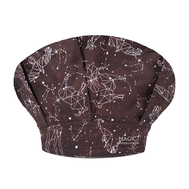 Un gran número de en stock de gama alta de algodón impreso tapa de cirugía oral dental hembra doctor enfermera Pelo Largo cerrado dedo del pie gorra mullida