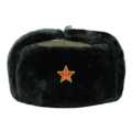 Green Cloth 160g Black Velvet Sickle and Five-Pointed Star