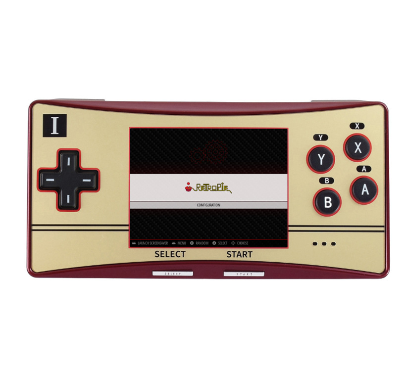 树莓派CM4掌上游戏机带WiFI 内置Compute Module 4 和 32GB内存卡