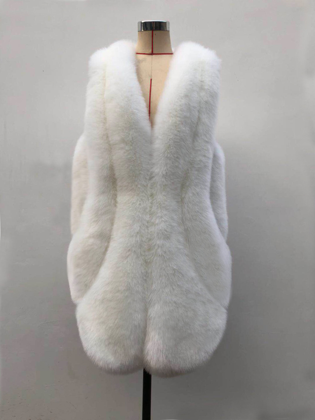 Damen Kunstfellweste Für Herbst Und Winter Modische Freizeitmode_voghion.com