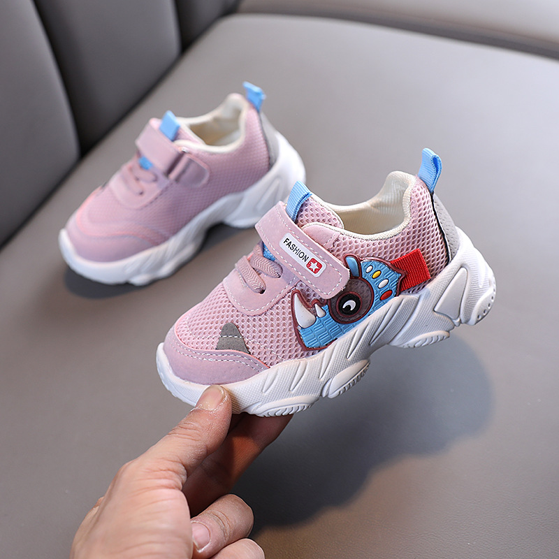 Frühling Herbst Baby Jungen Mädchen, Sport Atmungsaktive Mesh Mittlere und Kleine Kinderschuhe, Freizeitschuhe_voghion.com