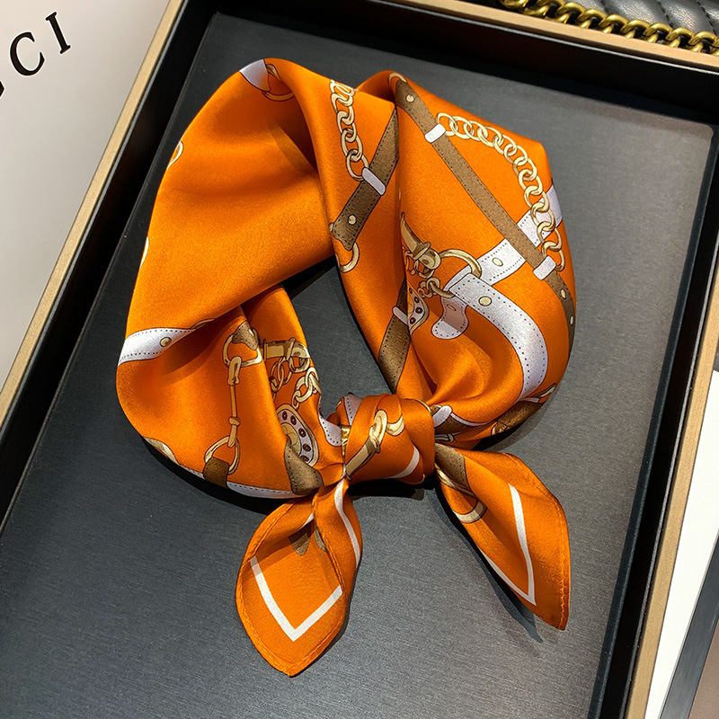 orange silk bandana orange silk bandana