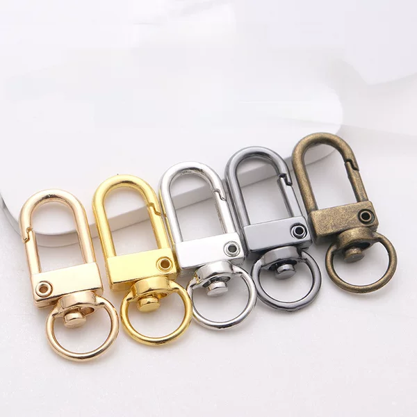 Door buckle key buckle luggage hardware accessories rotating dog buckle zinc alloy jewelry hook buckle shrimp buckle manufacturers wholesale
