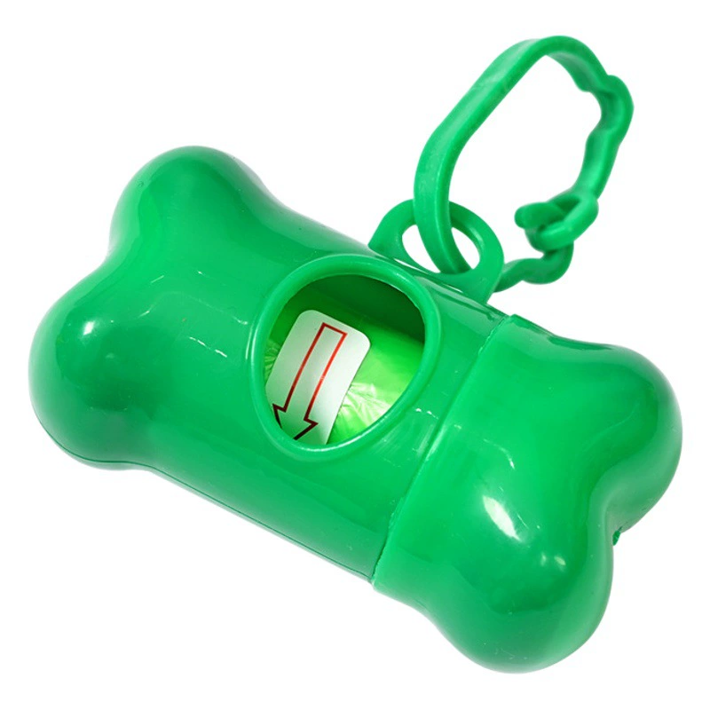 Открытый Портативный Яркий ПЭТ костяного типа мусорный ящик табурет мешок собака табурет мешок для мусора дистрибьютор хранения