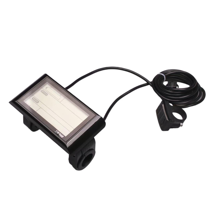 Sw900 Bicycle Computer Lcd Large Screen Liquid Crystal Display Waterproof Lithium Battery Mountain Bike Road Bike Universal 5-Pin Interface