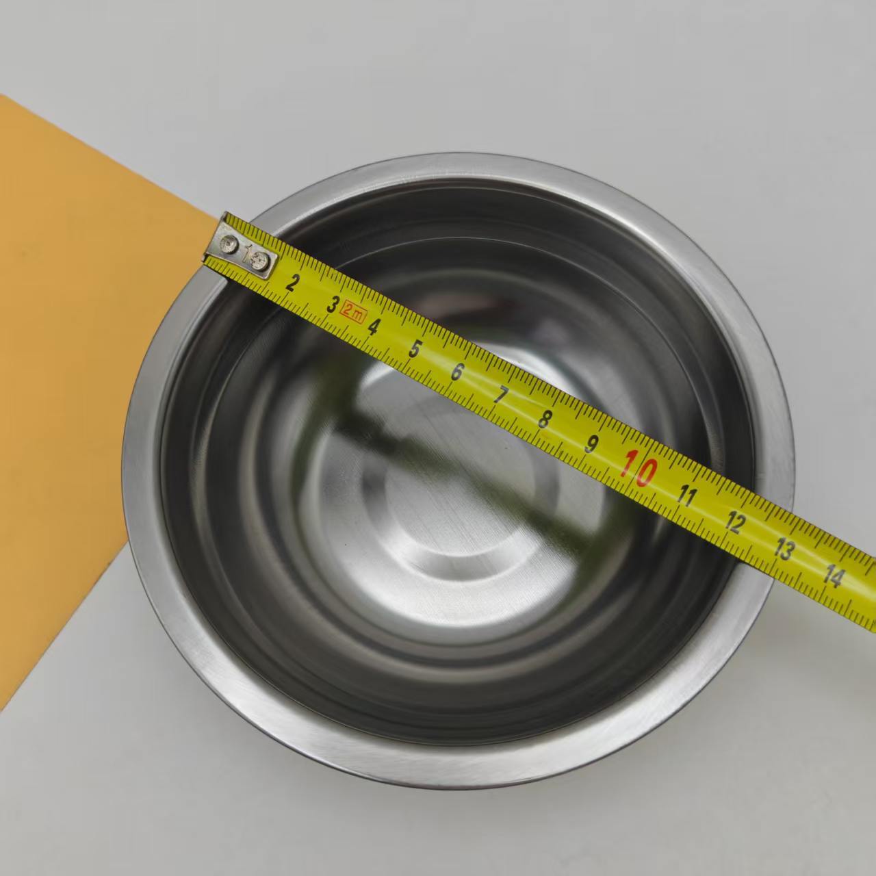 Tazón de Acero Inoxidable para Sopa y Fideos 14 cm para Cocina y Restaurante