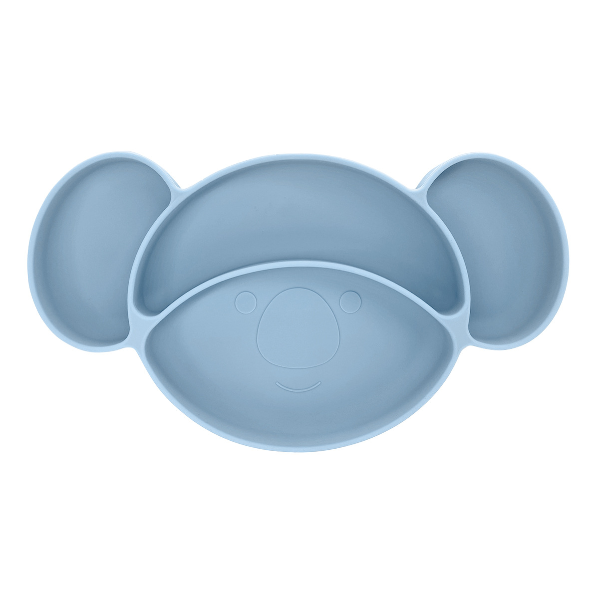 Nuevos productos transfronterizos para niños suplementarios de silicona platos de comedor cuchara de tenedor baudero ocho piezas conjuntos a prueba de caídas mangar suministros para madre y bebé