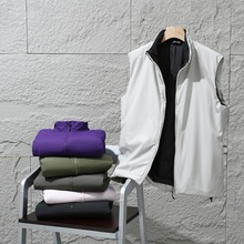 万人迷 THREE PROOF拒水科技棉秋冬高端情侣防风保暖棉背心马甲