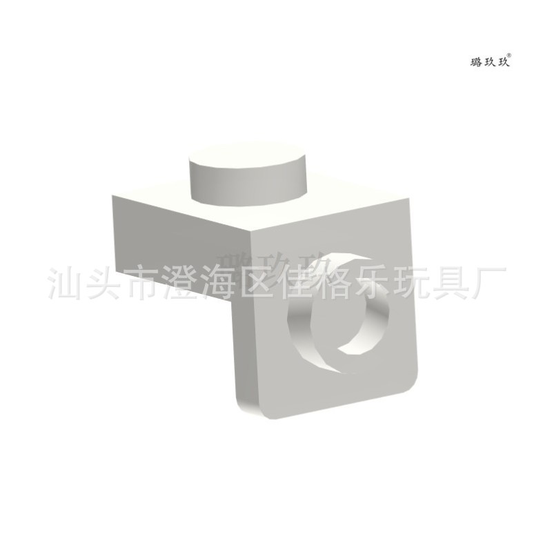 [Minimum Order of 50g] Cross-Border Moc Building Blocks Compatible with Height 36841 Small Particle Plug-In Parts 1X1 Bracket