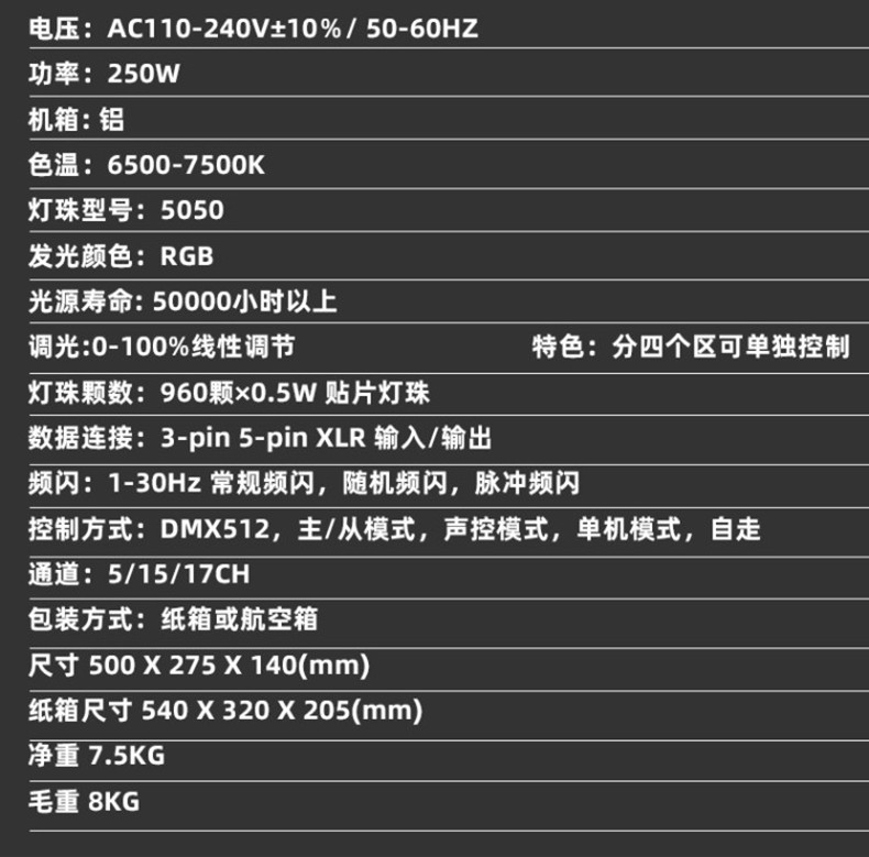 1000W频人灯详情6
