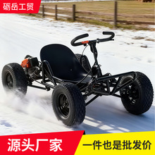 跨境热卖两冲程全地形越野卡丁车亚马逊汽油卡丁车大人可做卡丁车