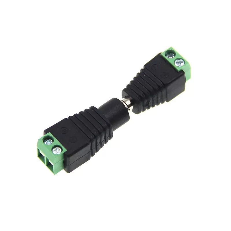 12В штекер для мониторинга питания, DC-гнездо, переходник 12V 5.5×2.1 мм